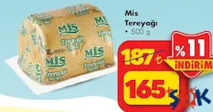 MİS TUZSUZ TEREYAĞI 500 G